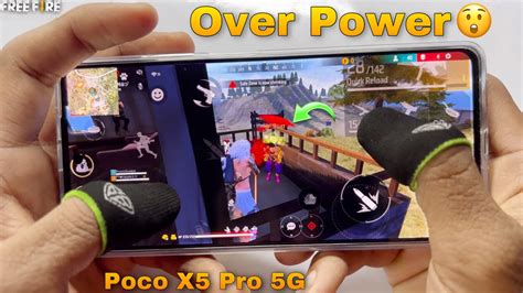 Poco X Pro Free Fire Gameplay Test Finger Handcam One Tap Headshot