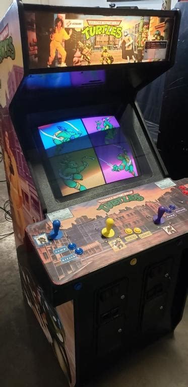 Teenage Mutant Ninja Turtles Konami Arcade Game