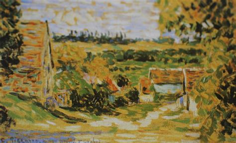 Paysage à Eragny C Pissarro PDRS 836 Huile sur toile Flickr