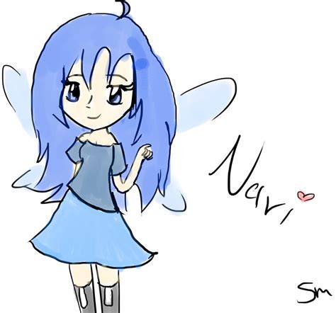 Navi the fairy humanized by Princess-Toast on DeviantArt