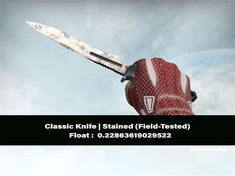 Classic Knife Stained Ft Csgo Skins Knives Video Gaming Gaming