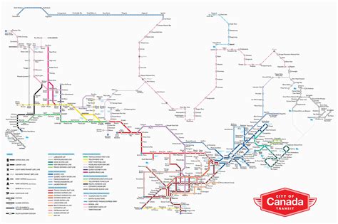 Canada Line Stations Map | secretmuseum