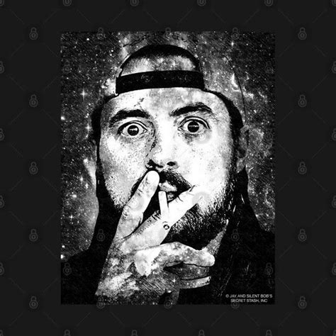 Silent Bob By Jms In 2024 Silent Bob Funny Stickers Custom Stickers