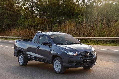 Fiat Strada Pre Os Vers Es Itens De S Rie Capacidade De Carga