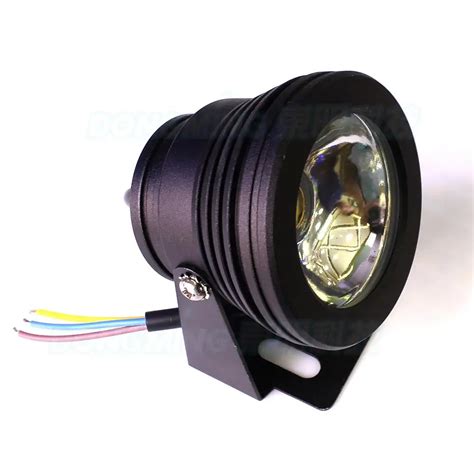 Flat Lens 12V 10W Outdoor Underwater Pool Light Warm Cold White