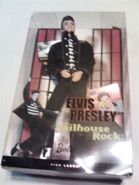 Mattel Barbie Pink Label Elvis Jailhouse Rock 2009 Ebay