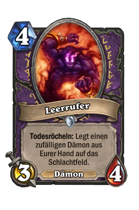 Leerrufer Hearthstone Karten