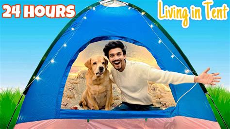 Living In Tent For Hours With Leo Anant Rastogi Youtube