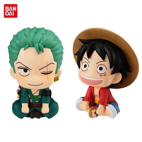 One Piece Anime Figure Para Crian As Monkey D Luffy Roronoa Zoro Q