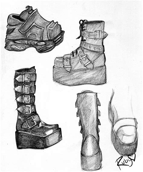 Albums Pictures How To Draw Boots On A Person Latest