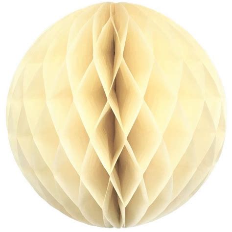 Cream Honeycomb Ball Large Party Splendour