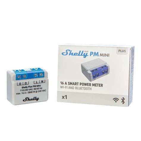 Shelly Plus PM Mini Energy Meter SNPM 001PCEU16 Configuration For Tasmota