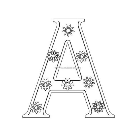 Christmas Letter Stencils | Stencil Letters Org