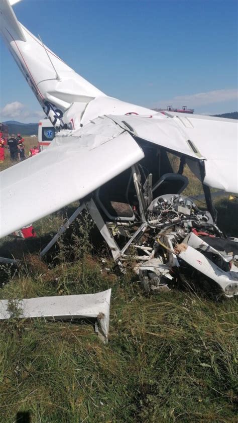 Accident aviatic în județul Brașov Pilotul a murit Sibiu Independent