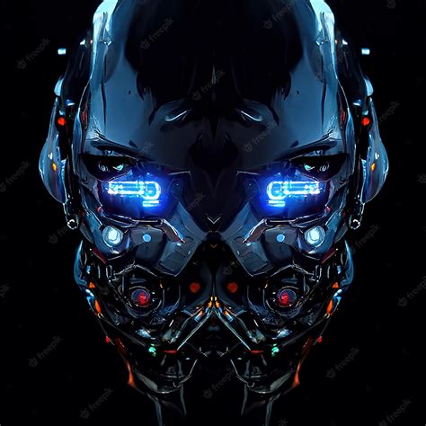 Cyborg Skull