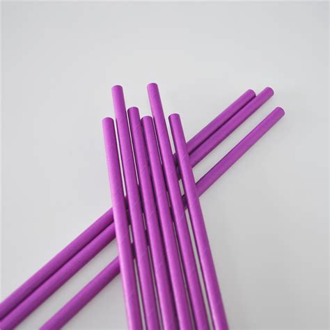 Wholesale Eco Friendly Biodegradable Disposable Black Paper Straws