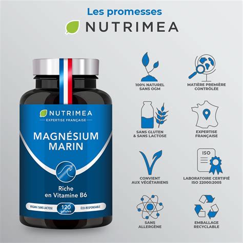 Magnésium marin Naturel et Vitamine B6 Cure posologie et avis