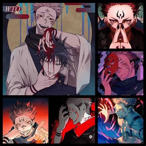 Ryomen Sukuna Anime Pósteres Jujutsu Kaisen Decoración De La Pared