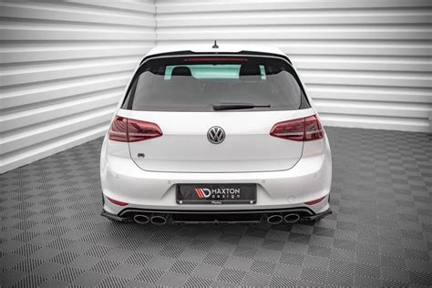 Maxton Design Diffusor Flaps V 3 für Volkswagen Golf R Mk7 H 89 00