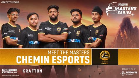 Meet The Masters Chemin Esports BGMI Master Series 2022 YouTube