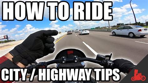 How To Ride A Motorcycle Safely On The Highway