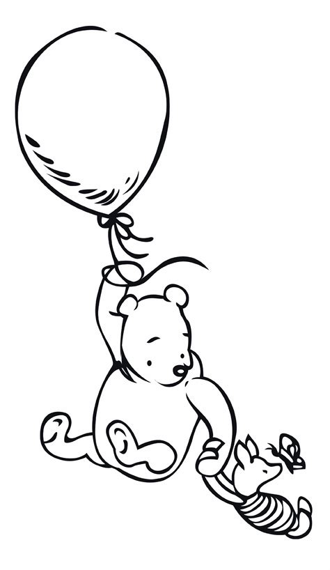 Winnie The Pooh Black And White