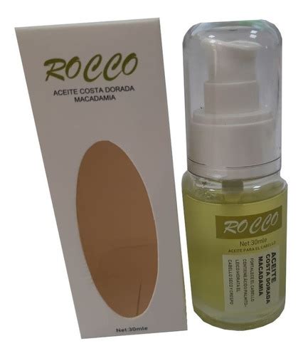 Rocco Aceite Costa Dorada Macadamia 30ml 10unid 11149 Mercado Libre