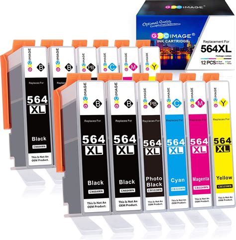 Amazon GPC Image Compatible Ink Cartridge Replacement For HP 564XL