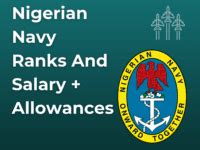 Nigerian Navy Ranks Salary Allowances In Nigerian Naira