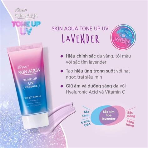 Tinh Ch T Ch Ng N Ng Hi U Ch Nh S C Da Sunplay Skin Aqua Tone Up Uv