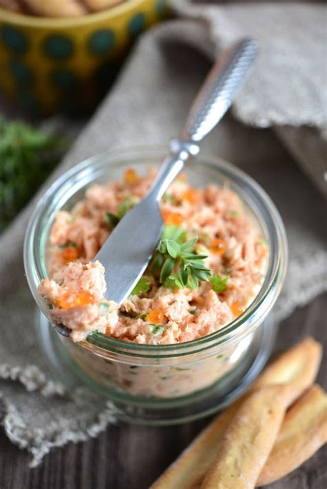 Calendrier de lavant Noël Recette de fête des rillettes de saumon