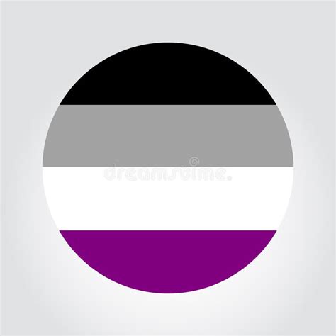 Asexual Pride Flag Collection Of Symbols Hearts Stars And Circles