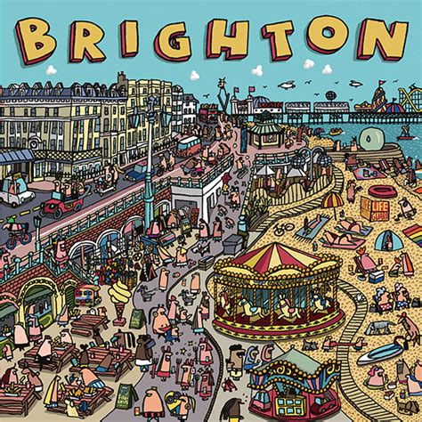 Brighton Seafront - Malarkey Cards