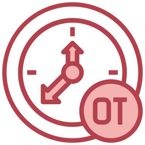 Overtime Surang Red Icon