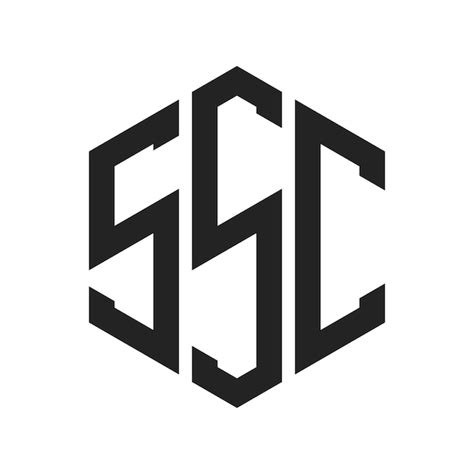 Premium Vector Ssc Logo Design Initial Letter Ssc Monogram Logo Using