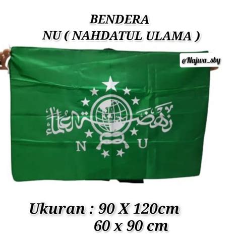 Jual BENDERA NU NAHDATUL ULAMA Shopee Indonesia