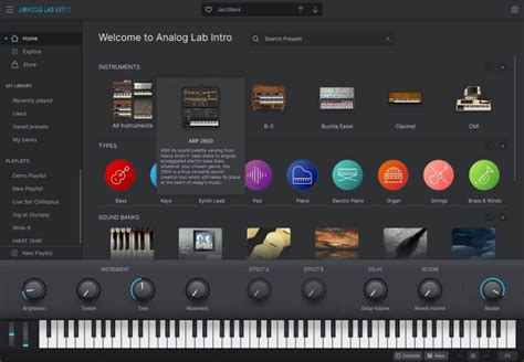 Arturia Analog Lab Intro Is Free Audio Plugin Deals Bedroom