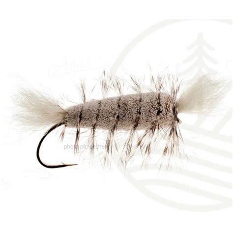 PLC Pêche à la mouche Mouche saumon Wulff Bomber gray grizzly PLC