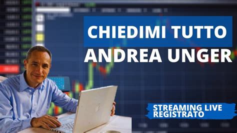 Live Chiedimi Tutto Con Andrea Unger Volte Campione Del Mondo Di