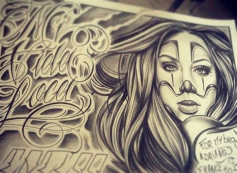 Pin By Maxi Sommerfeld On ⭐drawings Part Ii ⭐ Chicano Drawings Chicano Art Drawing Artwork