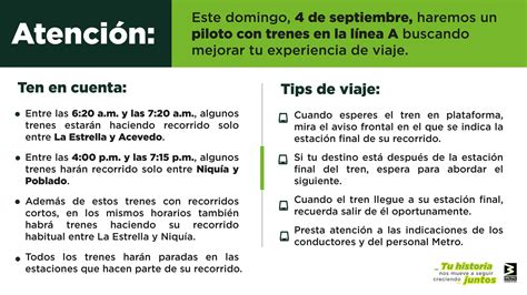 Metro de Medellín TuHistoriaNosMueve on Twitter Este domingo 4 de