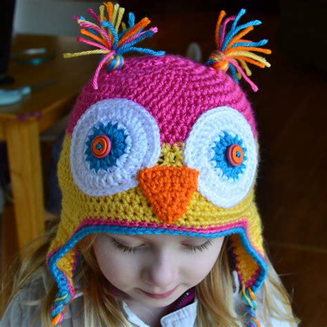 Crochet In Color Another Owl Hat