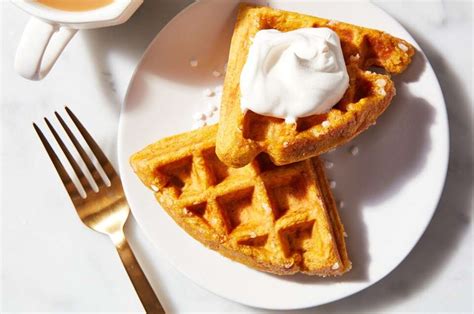 Pumpkin Sugar Crunch Waffles Recipe King Arthur Baking