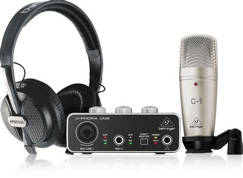 BEHRINGER U-PHORIA STUDIO - набор для звукозаписи - купить в Москве и ...