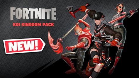 New Koi Kingdom Pack Fortnite Battle Royale Youtube