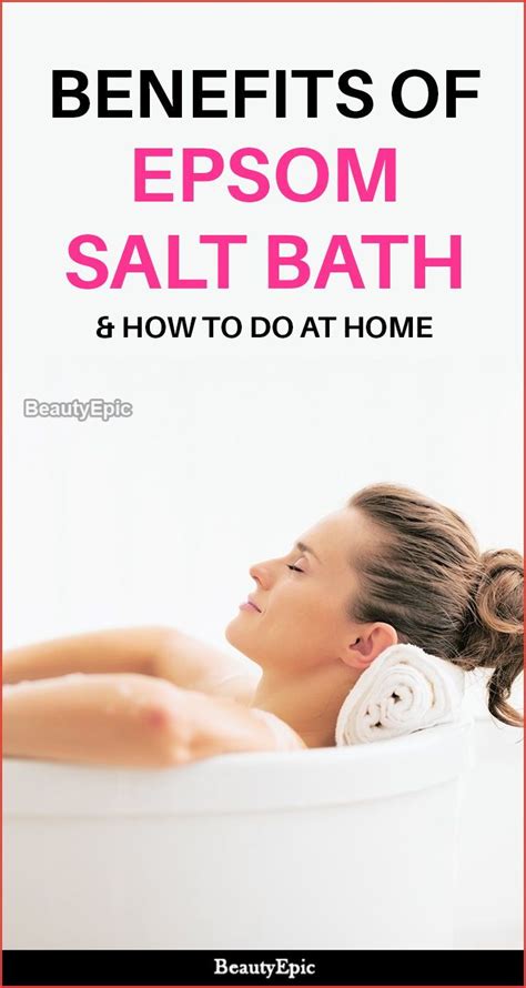 Epsom Salt Bath Benefits Recipes And Risks Artofit