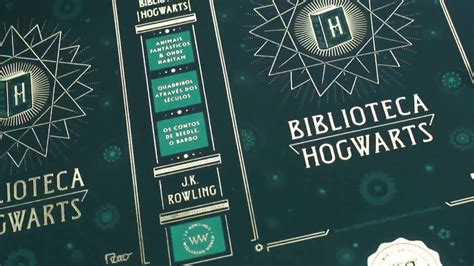 Box Biblioteca Hogwarts Est Chegando Youtube