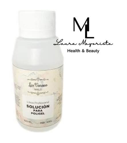 X10 UNIDADES Solucion Para Polygel 120ml Las Varano Laura Mayorista