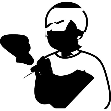 Man Smoking A Cigarette Vector Svg Icon Svg Repo