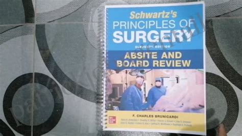 Schwartz S Principles Of Surgery Absite And Board Review 11th Edition Lazada Ph